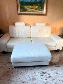 Divano in pelle