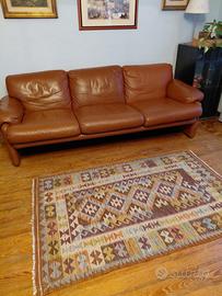 Divano 3 posti in pelle B&B