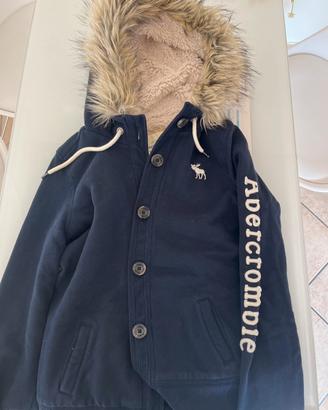 Felpa con pelo Abercrombie & Fitch Blu