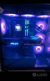 PC gaming, rtx 5070ti, ryzen 7 9800x3d, 32gb 7400