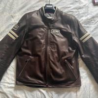 Giacca Moto in Pelle Spidi 54-XL modello Vintage