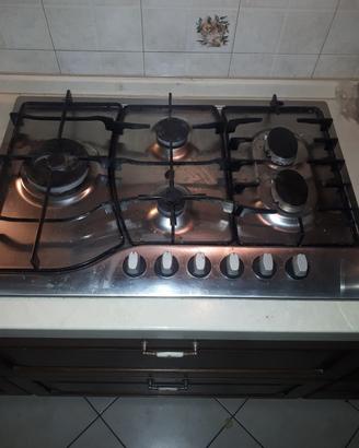 piano cottura a gas hotpoint ariston 75 cm