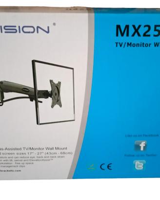 SUPPORTO A PARETE PER TV 17" / 27" NUOVO 