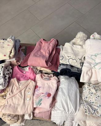 Set neonata invernale 6-9 mesi , 74 cm ,