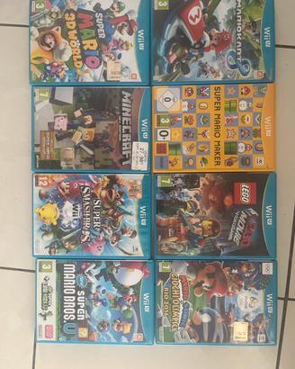 Lotto 8 Giochi Wii U