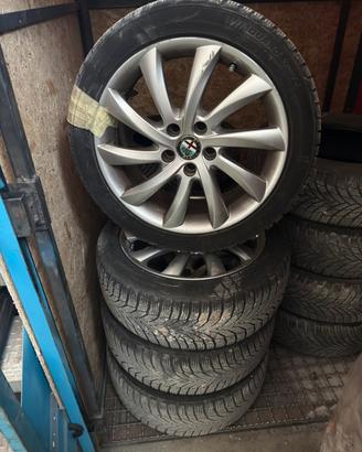 Gomme Nexen invernali + cerchi 17 Alfa Romeo