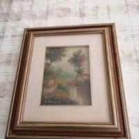 quadro "paesaggio stile 800" di Luigi Gialain