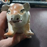 maialino antico porta-carte e biglietti