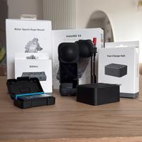 Insta 360 X4 con accessori