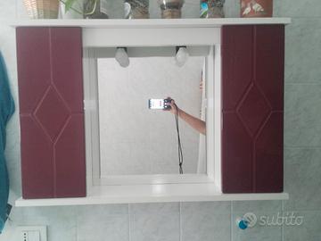 Mobile bagno con specchio