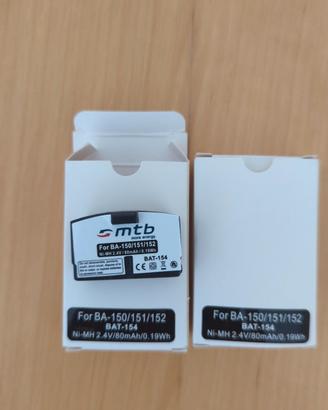 2 batterie per cuffie wireless sennheiser