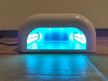 Lampada UV (ultravioletti) con timer per unghie.
