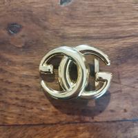 Gucci fibbia oro