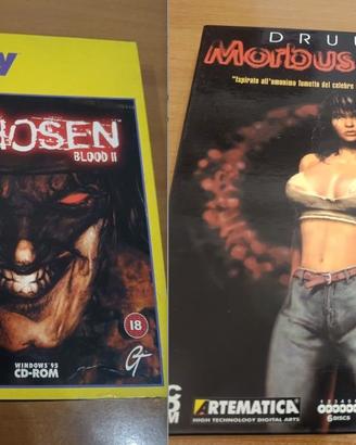 Giochi Retro pc Druuna Morbus Gravis+Chosen Blood2