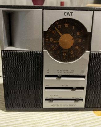 radio sveglia CAT originale anni 60