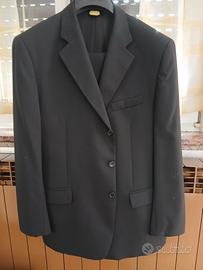 abito uomo nero tg54