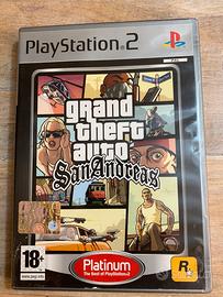 PS2 Platinum GTA San Andreas