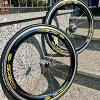 Ruote Carbon 26 pollici profilo 50 mm