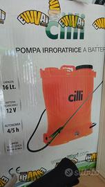 Pompa Irroratrice a Batteria Cilli 16L - 12V 8Ah (