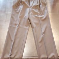 Pantalone uomo chiaro lana merinos