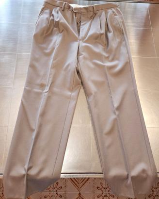 Pantalone uomo chiaro lana merinos