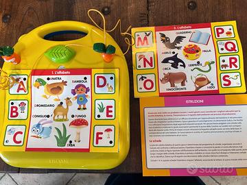 Gioco Lisciani Carotina piccoli - Quiz alfabeto e
