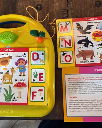 Gioco Lisciani Carotina piccoli - Quiz alfabeto e
