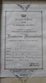 quadro di Romano Mussolini