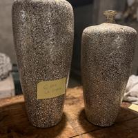 Coppia di vadi in bianco e oro - nuovi