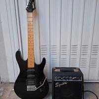 Chitarra Elettrica Washburn + Amplificatore Squier