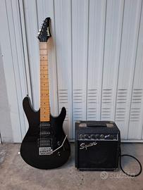 Chitarra Elettrica Washburn + Amplificatore Squier
