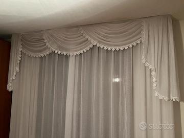 Mantovana per tende Lusso col. Bianco