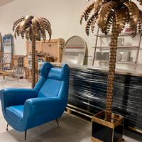 Coppia di Lampade, piantane palme