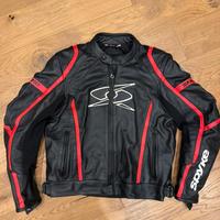 Giacca giubbotto Spyke in pelle Tg taglia 56