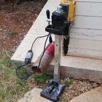 TRAPANO A COLONNA PER CALCESTRUZZ CON TAZZA FI 120