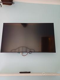 Televisore  Isense 43" 4K con staffa nuova