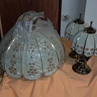 Lampadario e Abat-jour Vintage