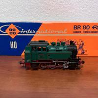 ROCO 04114C LOCOMOTIVA A VAPORE BR 80 LIVREA VERDE