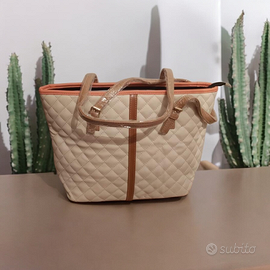 Borsa tote Trapuntata