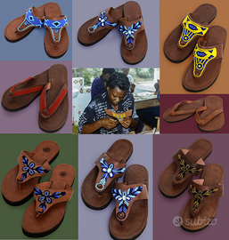 Sandali in pelle