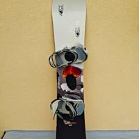 Tavola Snowboard 150cm con attacchi