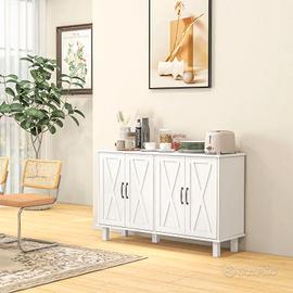 credenza madia NUOVA mobile ingresso cucina bianco