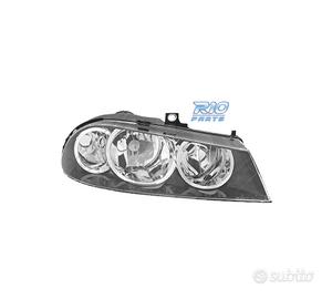 FARO DESTRO ALFA ROMEO 156 03-05 CROMATO NERO