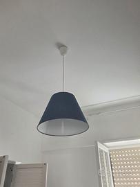 Lampadario blu