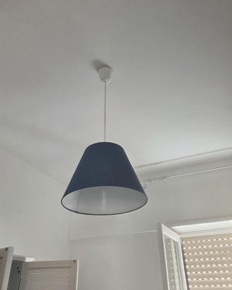 Lampadario blu