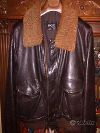 Giubbotto giubbino giacca pelle Top Gun anche moto