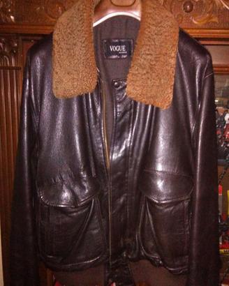 Giubbotto giubbino giacca pelle Top Gun anche moto