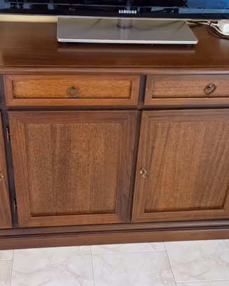 madia in legno 4 ante 