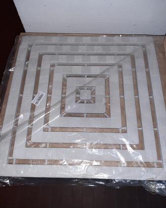 Tappeto doccia rigido 50x50