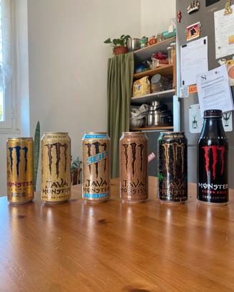 Lotto Monster Energy Rare - Cola, Dragon Tea, Java